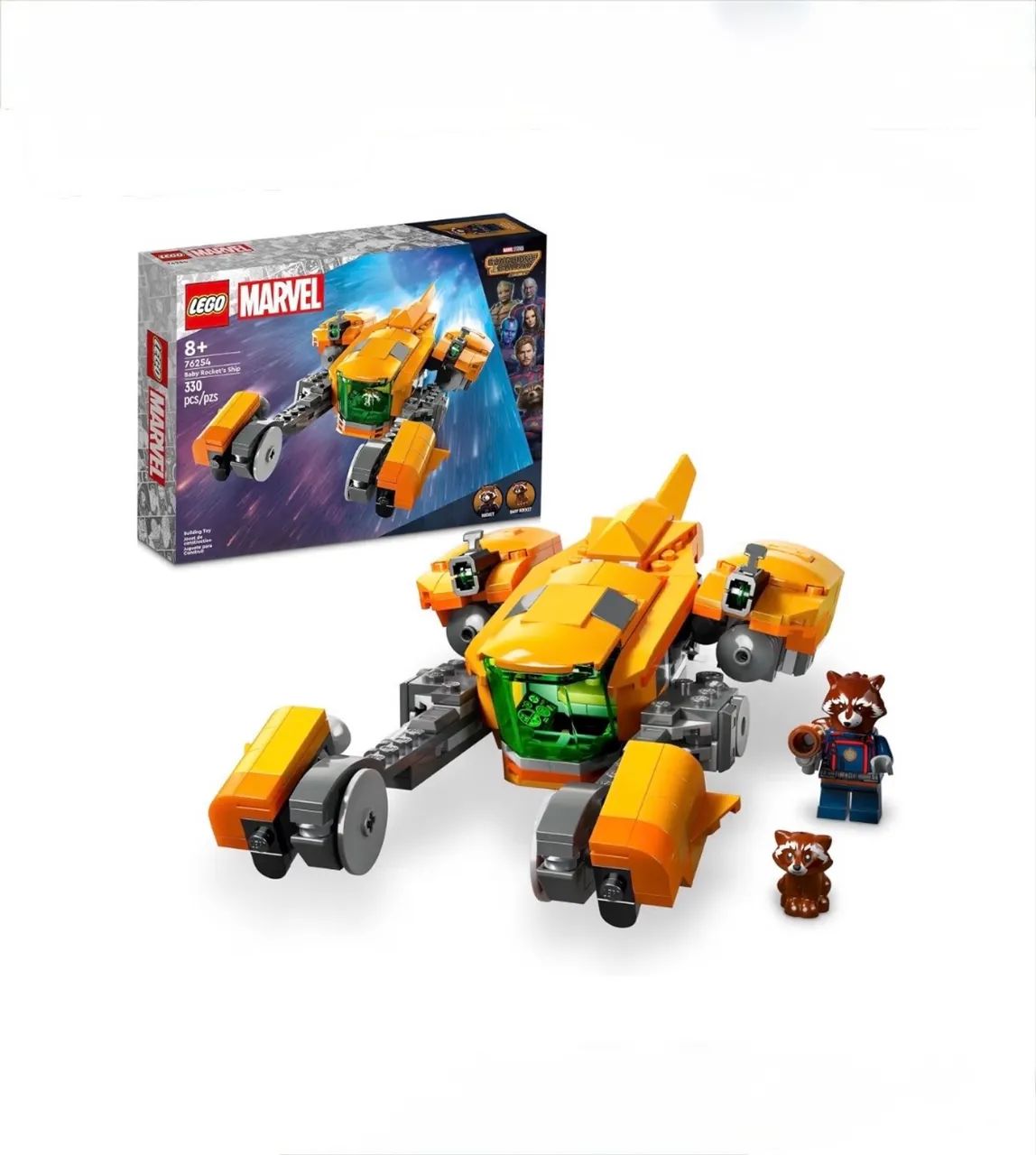 LEGO Marvel A Nave de Baby Rocket 76254