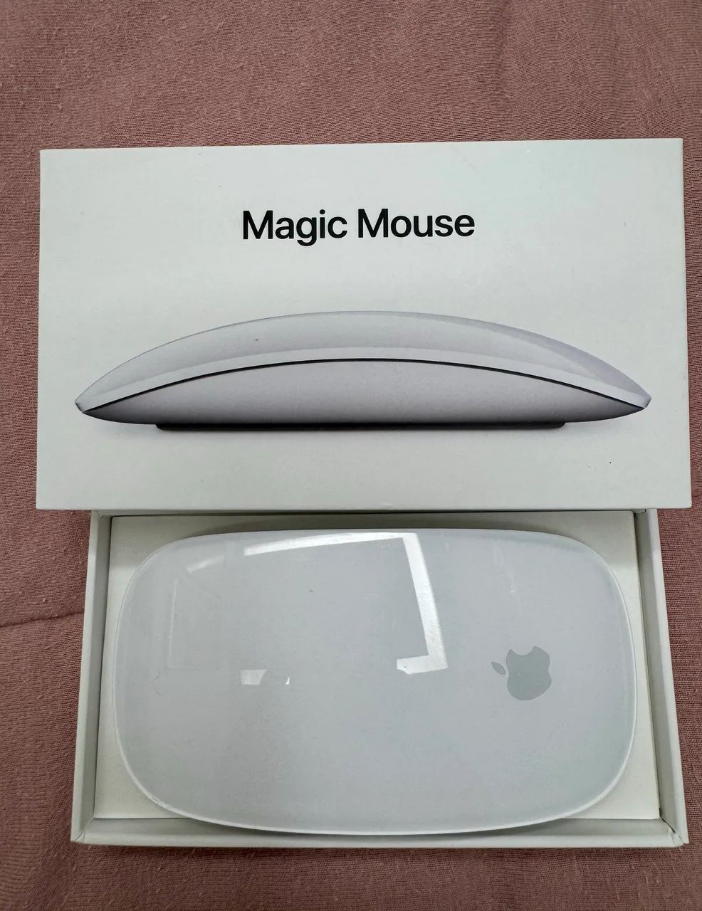 Mouse sem fio Apple Magic Mouse - cabo USB-C - Branco - Foto 5
