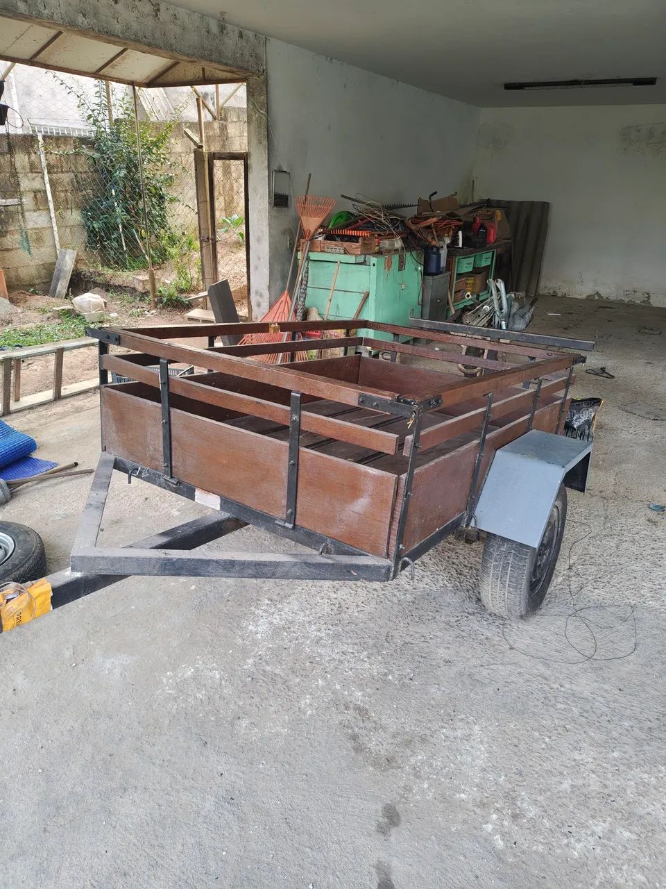 Carretinha pra transporte novíssima  - Foto 3