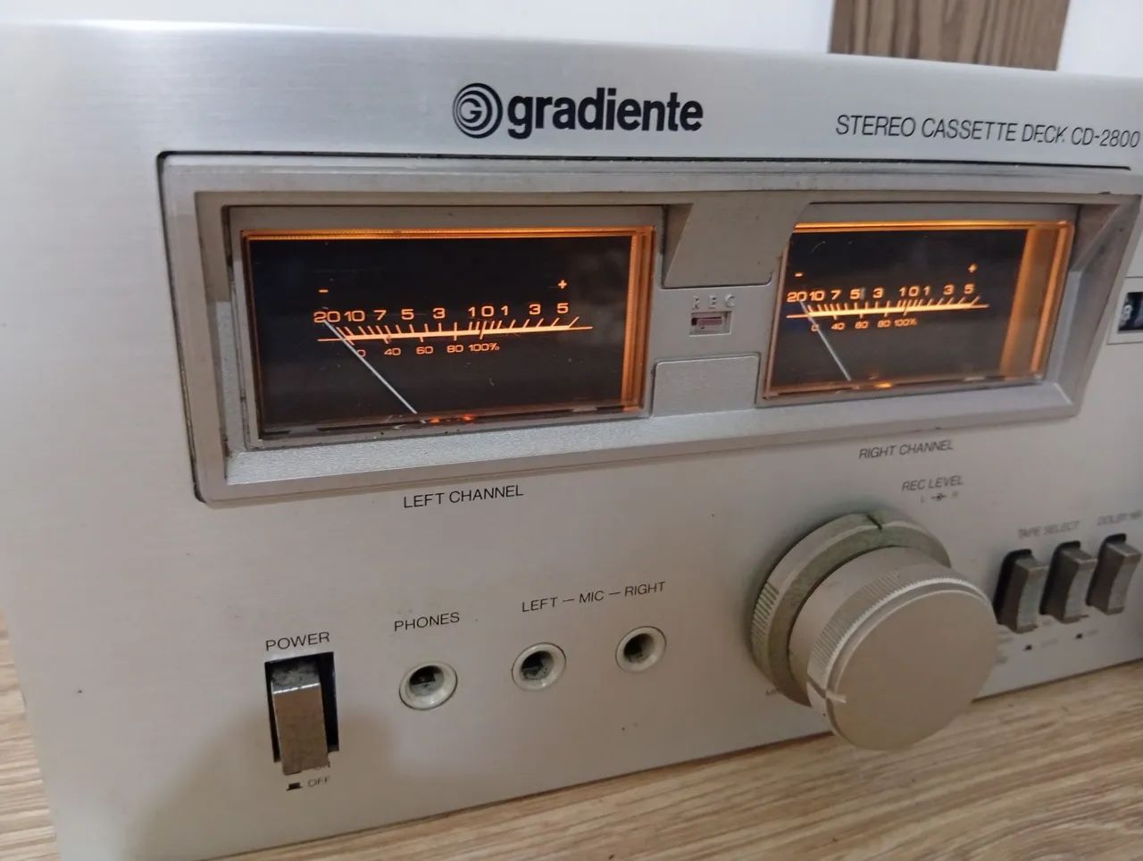 Cassete deck Gradiente CD -2800 stereo. - Foto 3
