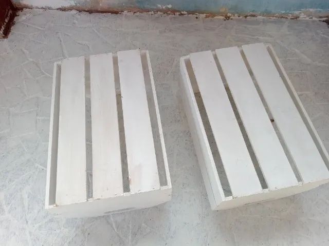 2 Caixas MDF decoração Brancas - Foto 2
