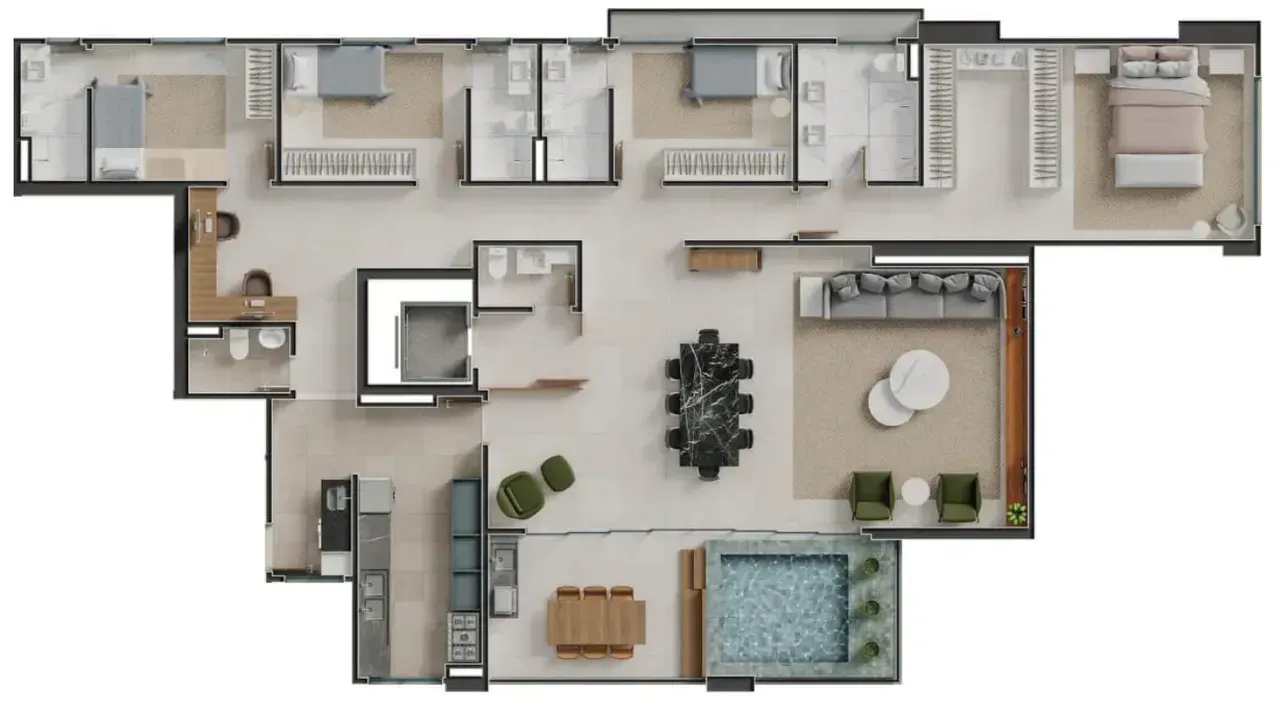 PLANTA 231m²
