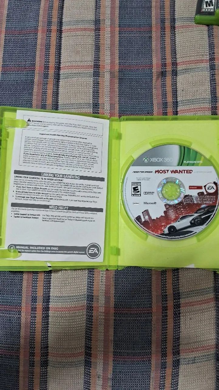 Jogo Xbox 360 most wanted