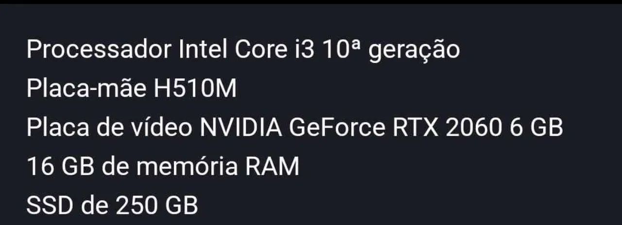 Pc gamer pra sair hoje  - Foto 3