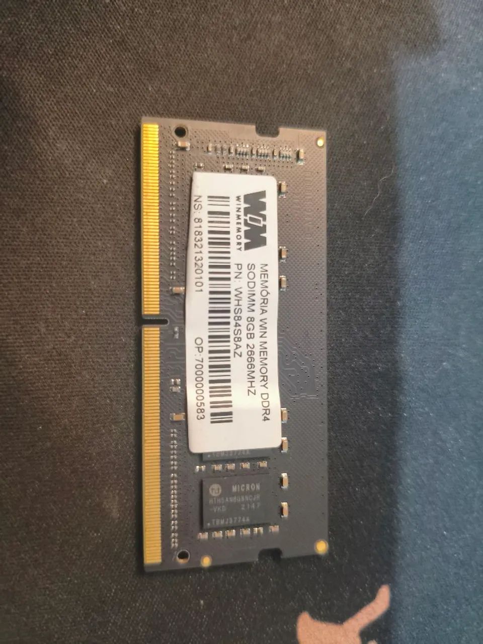 Memória RAM 8GB notebook  - Foto 2