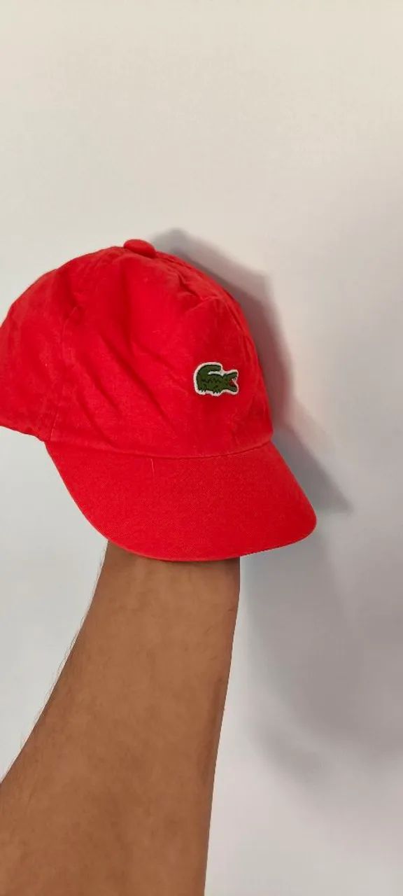 Boné Lacoste infantil novo