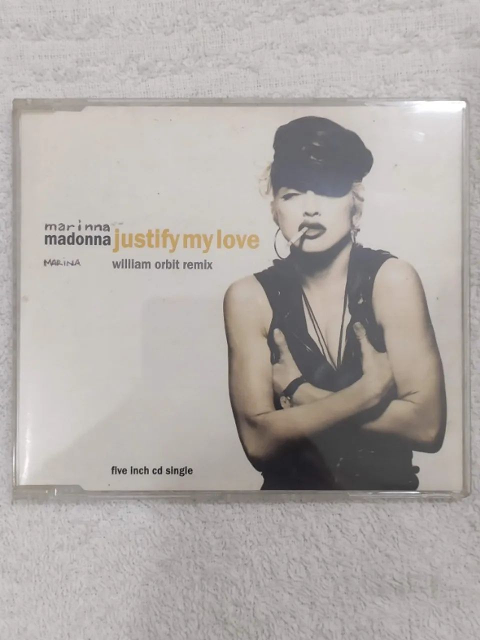 CD Single Madonna Justify My Love