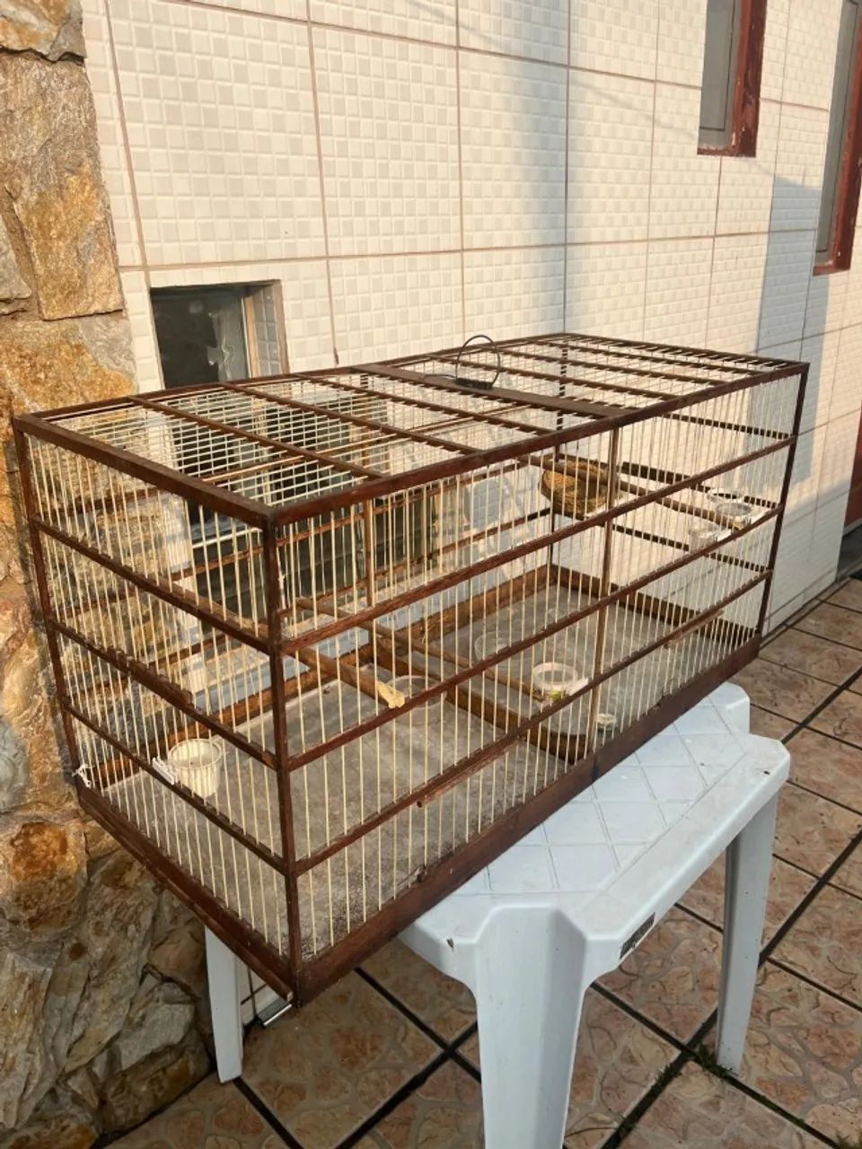Gaiola grande (passaros)