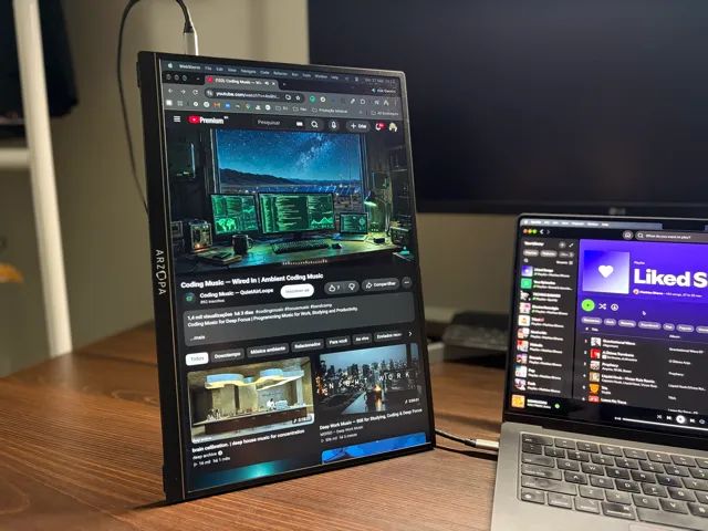 Monitor Arzopa 2.5k 16 polegadas Modelo Z1RC - Foto 2