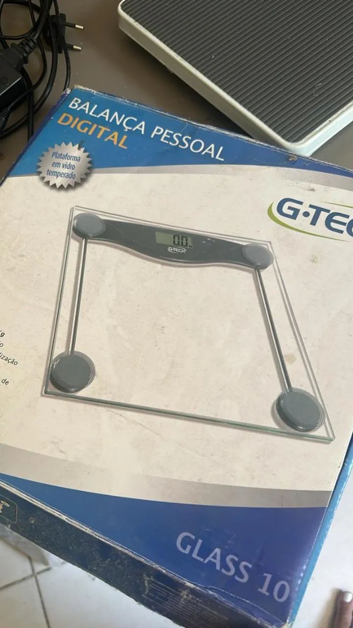 Balança Digital G-Tech Glass 10 - Funcionando - Foto 2
