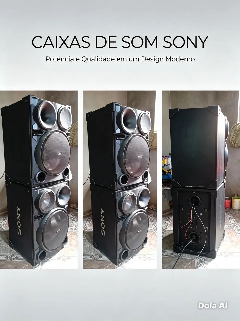 Vendo caixa de som SONY