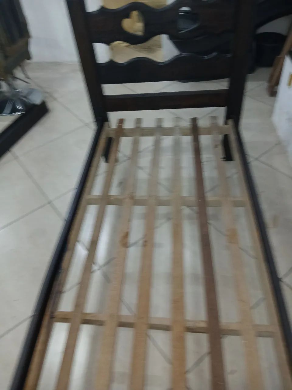 Cama sucupira solteiro  - Foto 4