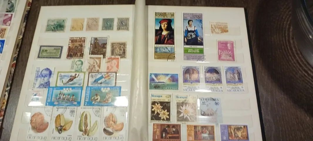 filatelia. 37 selos américa latina