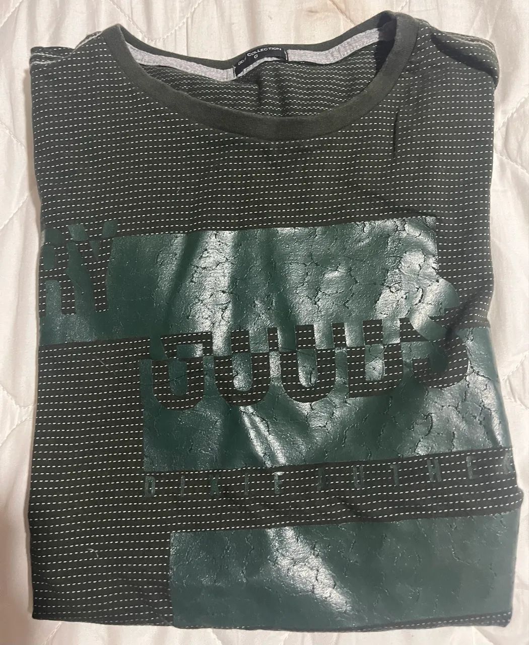 Camiseta verde G - Foto 3