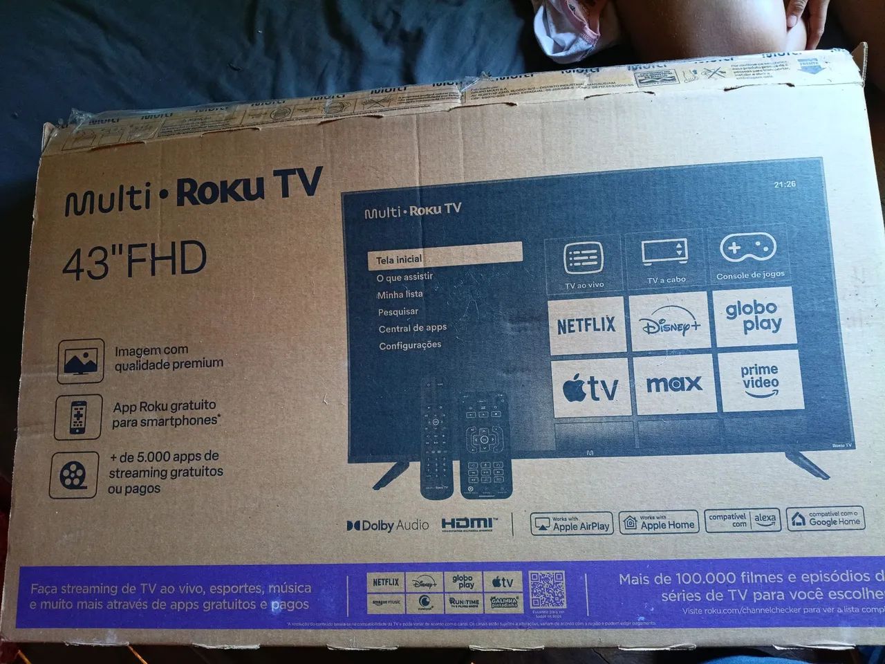 Tv ROKU MULT 43 POLEGADAS - Foto 3
