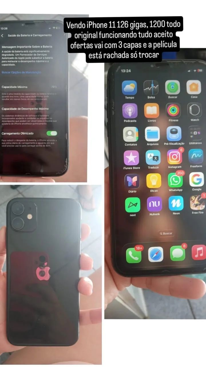 iPhone 11 128gigas 