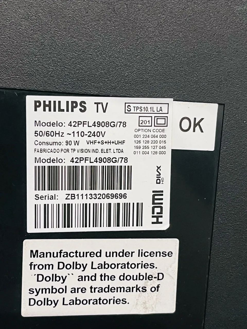 Tv Philips 42 polegadas - não é smart  - Foto 3