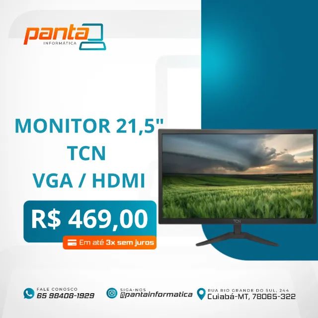 Monitor 21,5" TCN