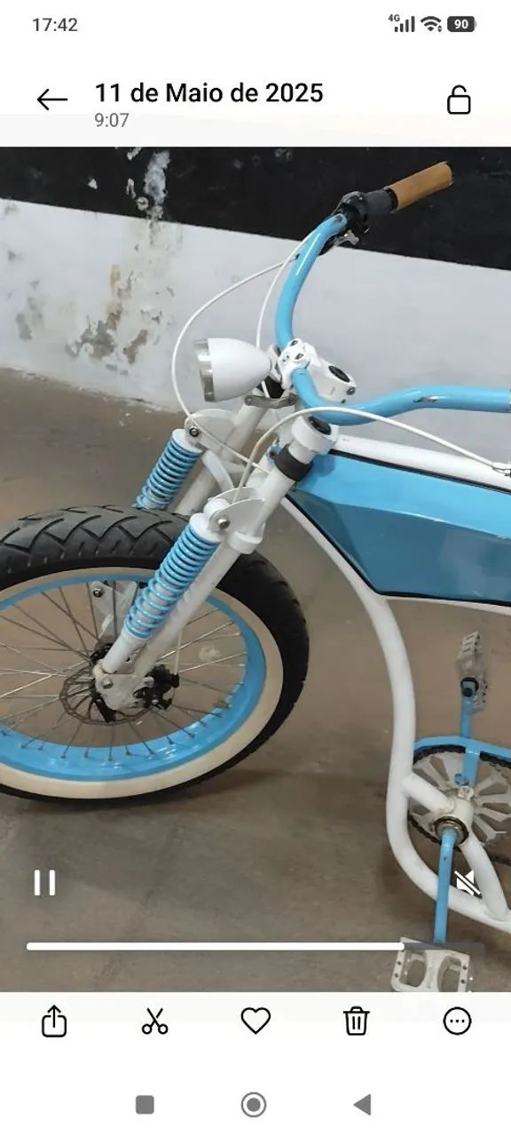 Bicicleta Chopper única  - Foto 2