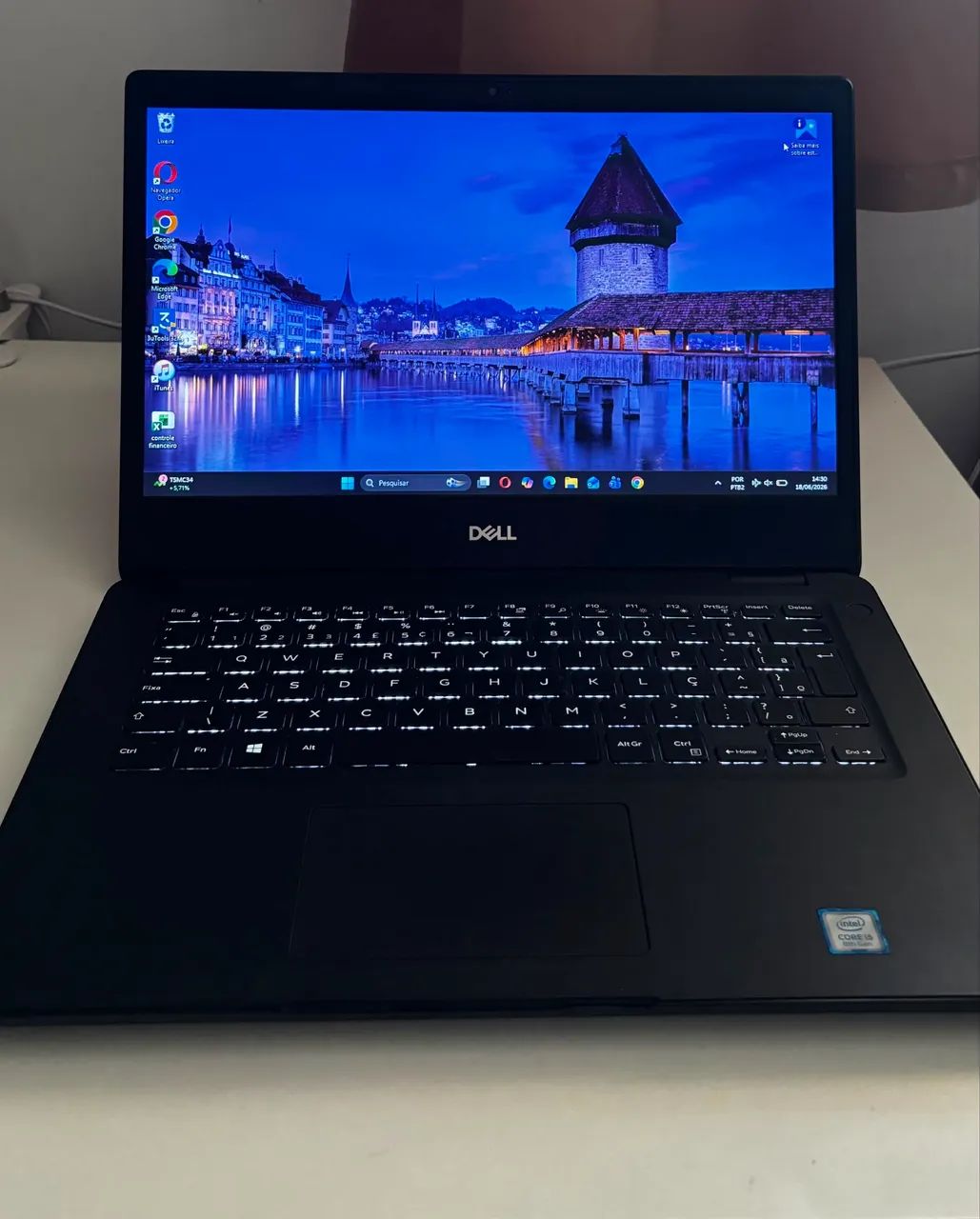 NOTBOOK DELL INSPIRION I5, 8 GERAÇÃ!