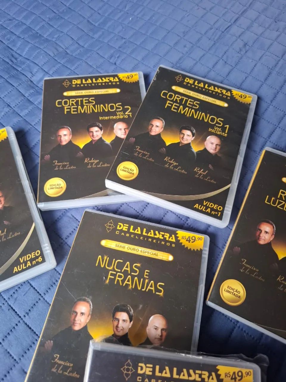 Curso de cabeleireiro Irmãos De La Lastra Completo (25 DVDs) - Foto 4