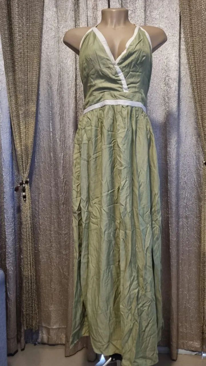 Vestido de seda