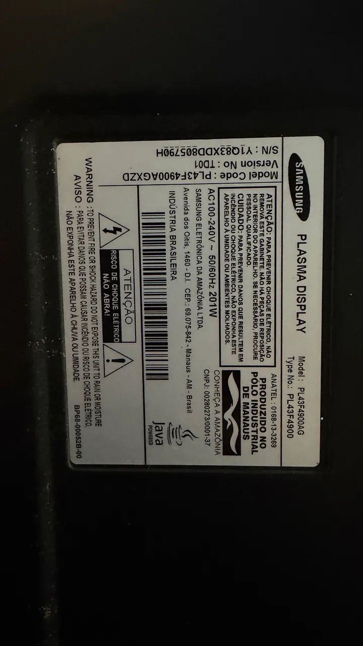 Tv Samsung 43 polegadas  - Foto 2