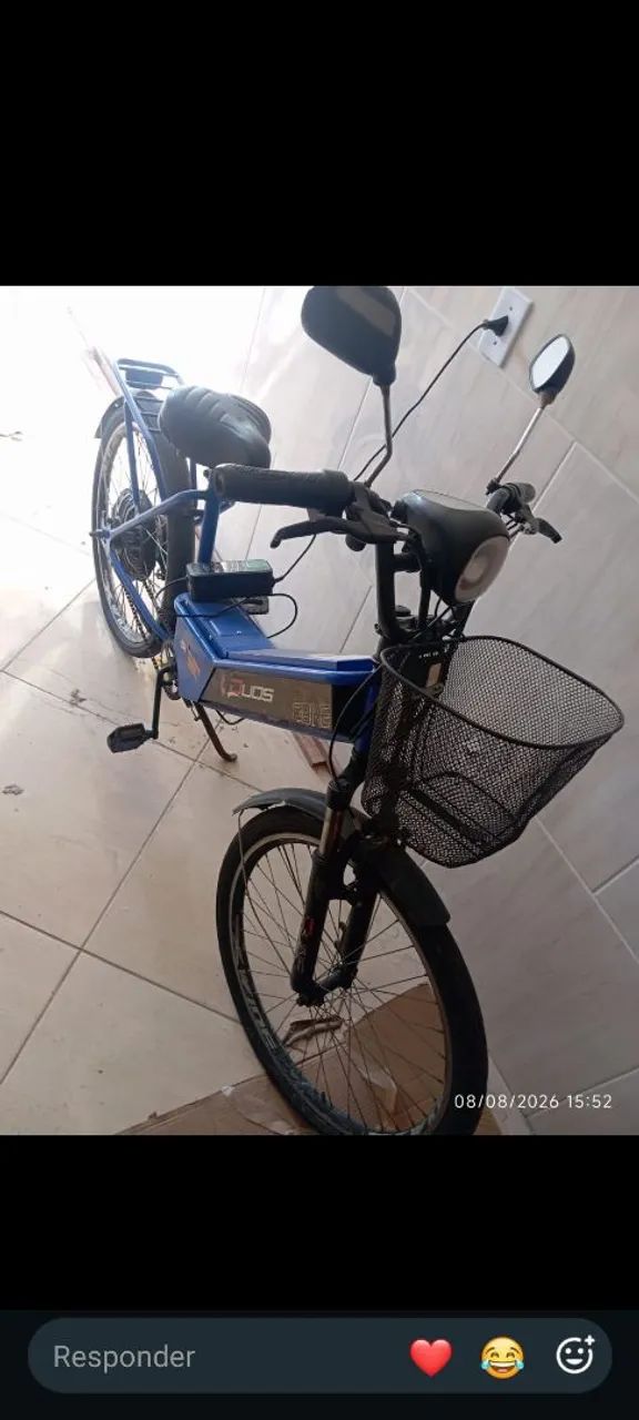 Bicicleta elétrica duos 800w completa - Foto 5