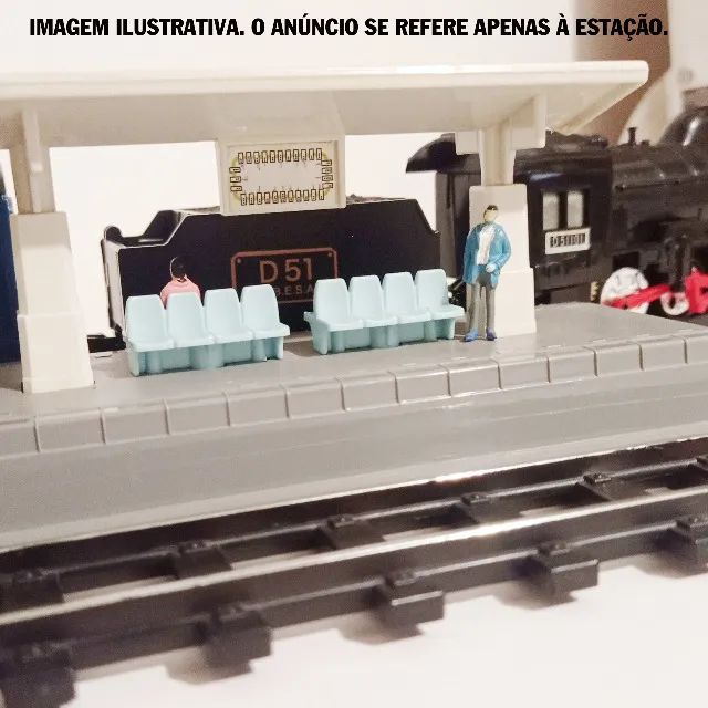 Ferrorama Tomy estação longa de passageiros - Foto 2