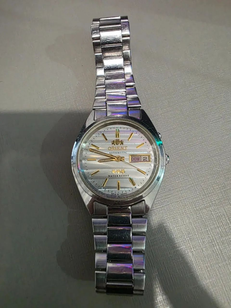 Relógio Orient 3 Estrelas Automático Vintage Funcionando