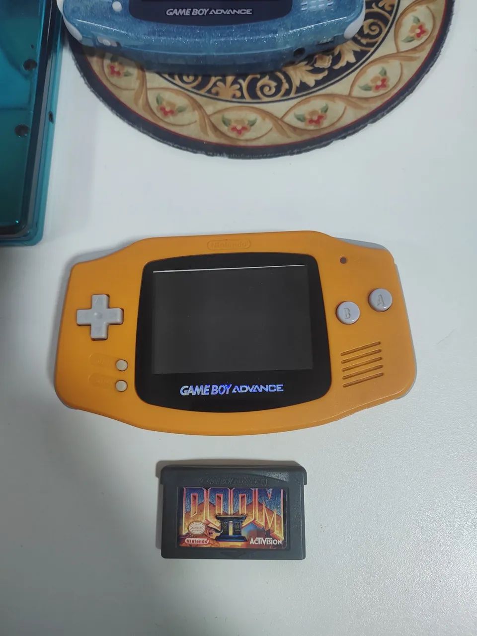 Gameboy advance laranja com ips