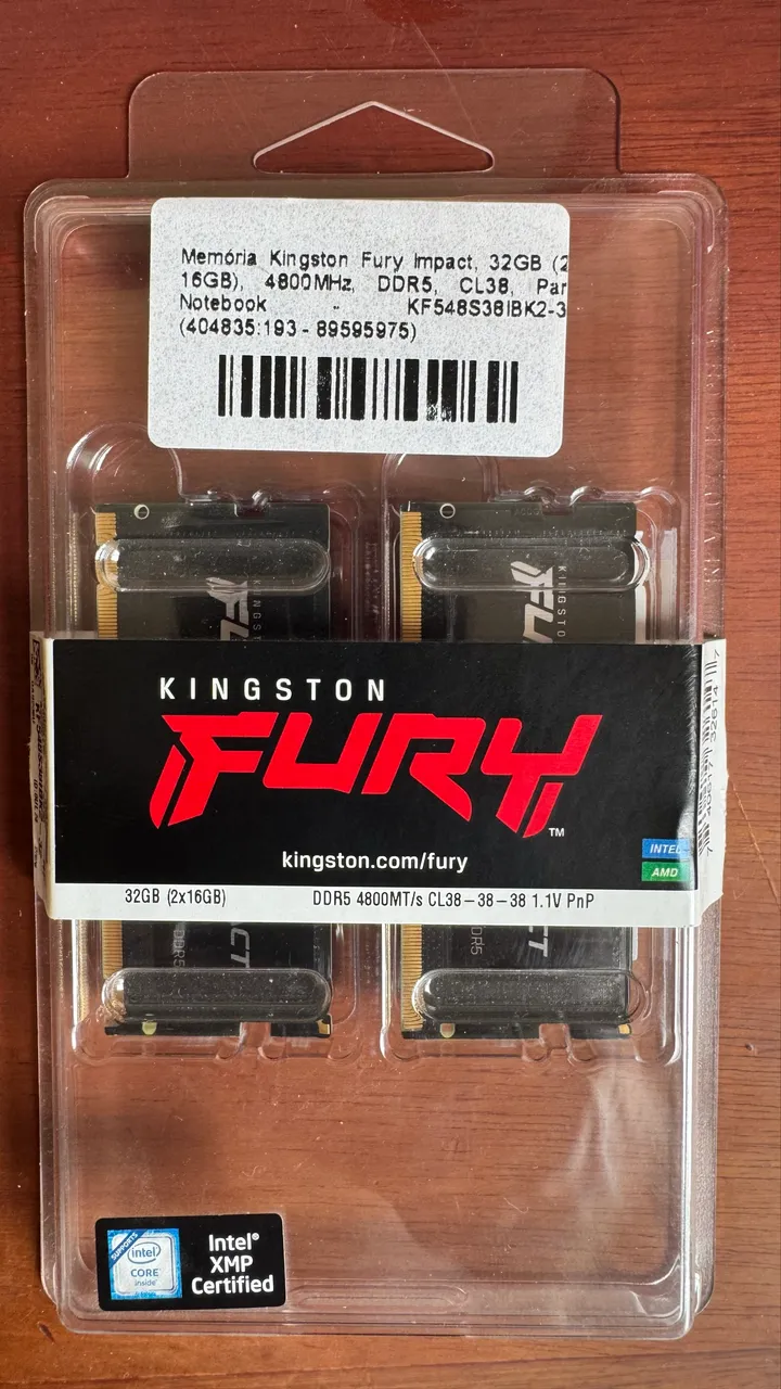 MEMORIAS RAM ASGARD 32GB (2X16) 3600 MHZ - Memória RAM - São