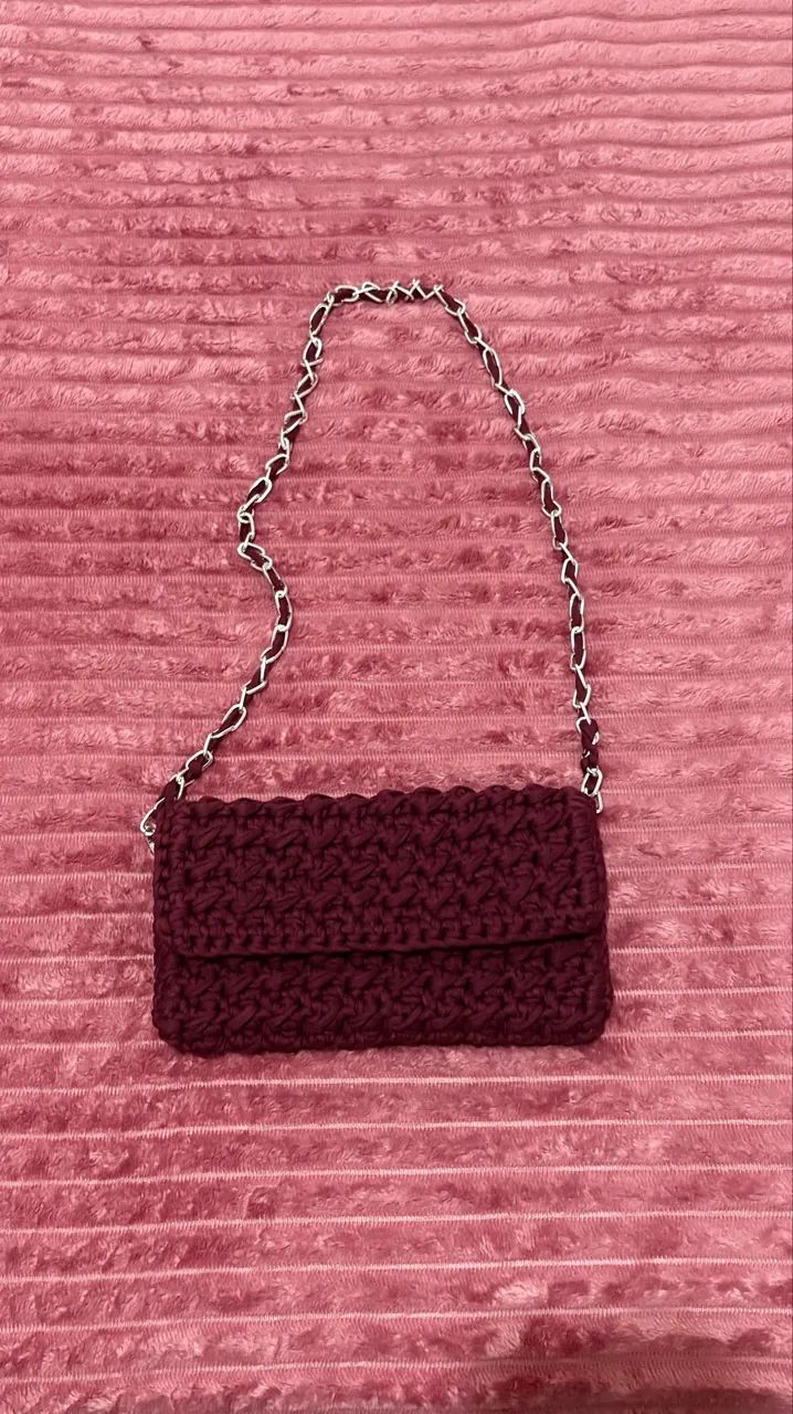 Clutch de Crochê 