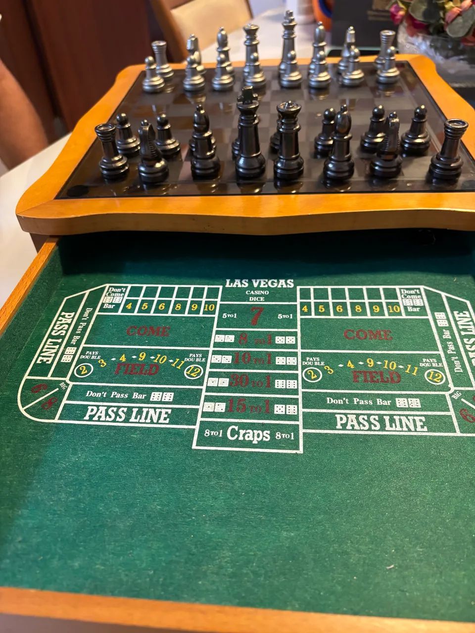 Jogo de xadrez Luxo caixa Madeira  - Foto 5