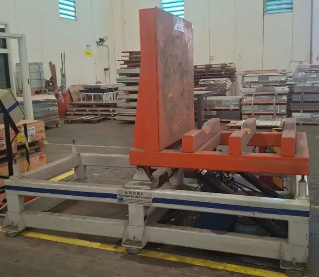 Tombador de Bobina 4500kg Arcel + Unidade Hidráulica - Foto 2
