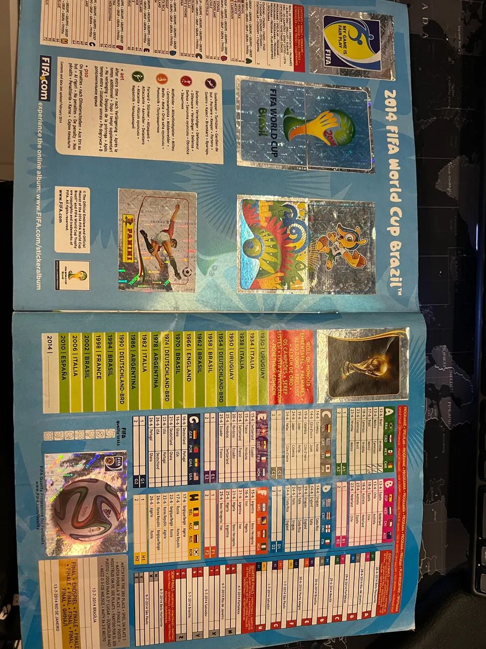 Álbum da copa de 2014 completo  - Foto 3