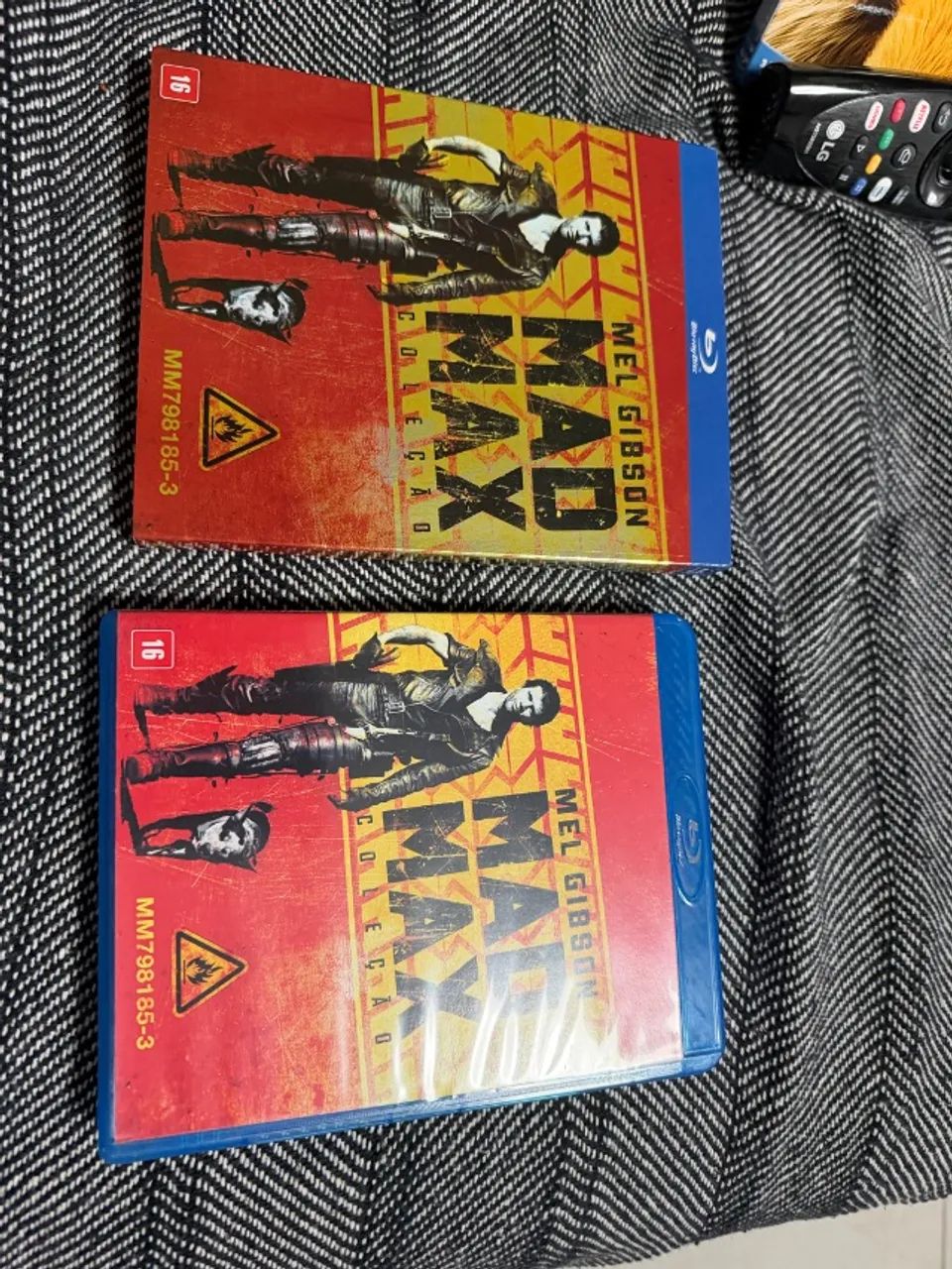 bluray coleção mad max 3 discos