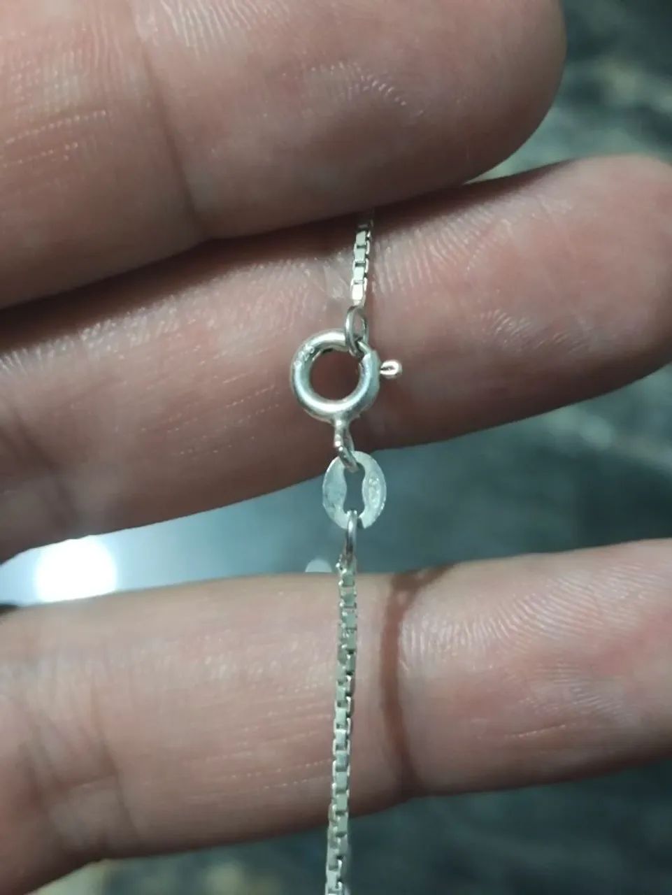 Cordão de prata