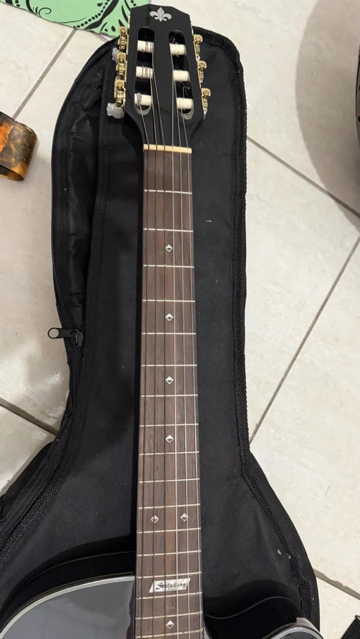 Violão Strinberg ANS 95C BK - Foto 2