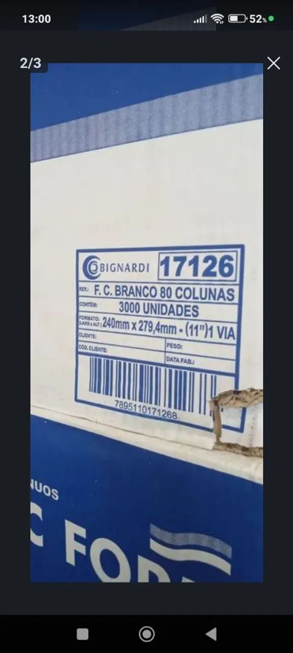 Formulários  continuo Jandáia  - Foto 3