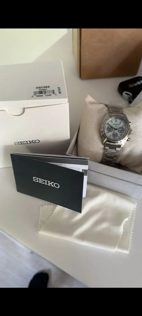 vendo relógio Seiko Prospecto speedetmer