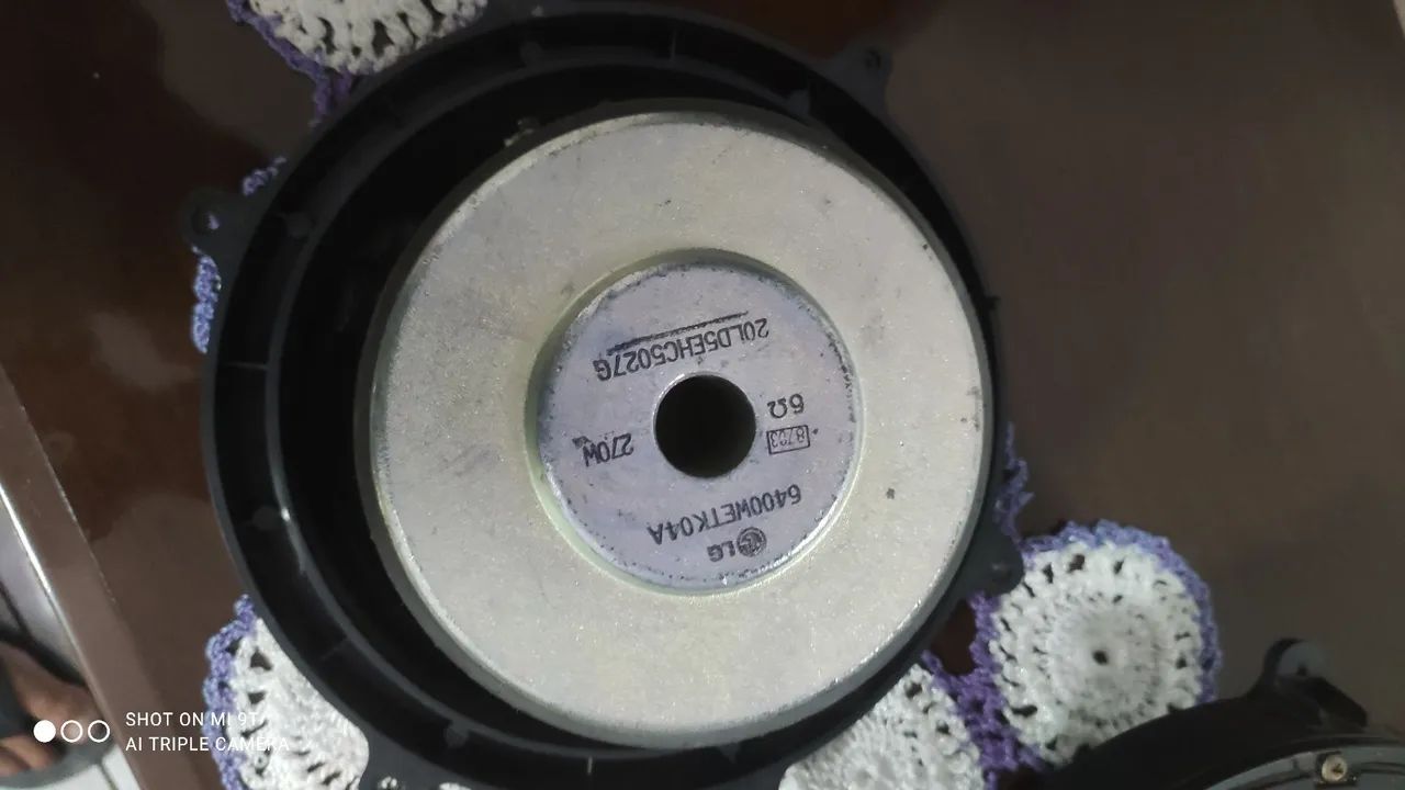 Par de alto falantes potente de 8 polegadas 