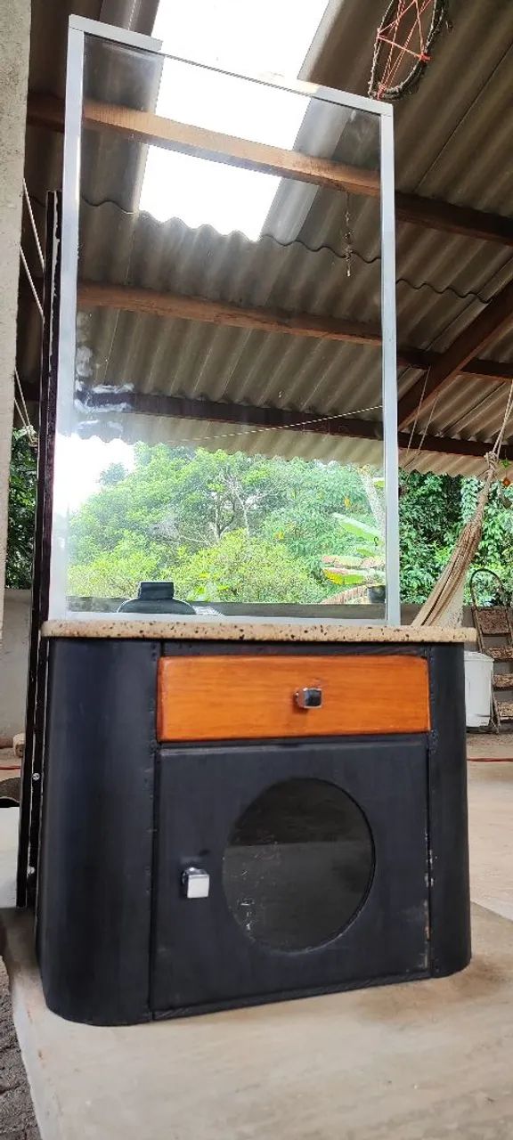 Raridade BANCADAS PARA BARBEARIA FERRANTE DECADA DE 50