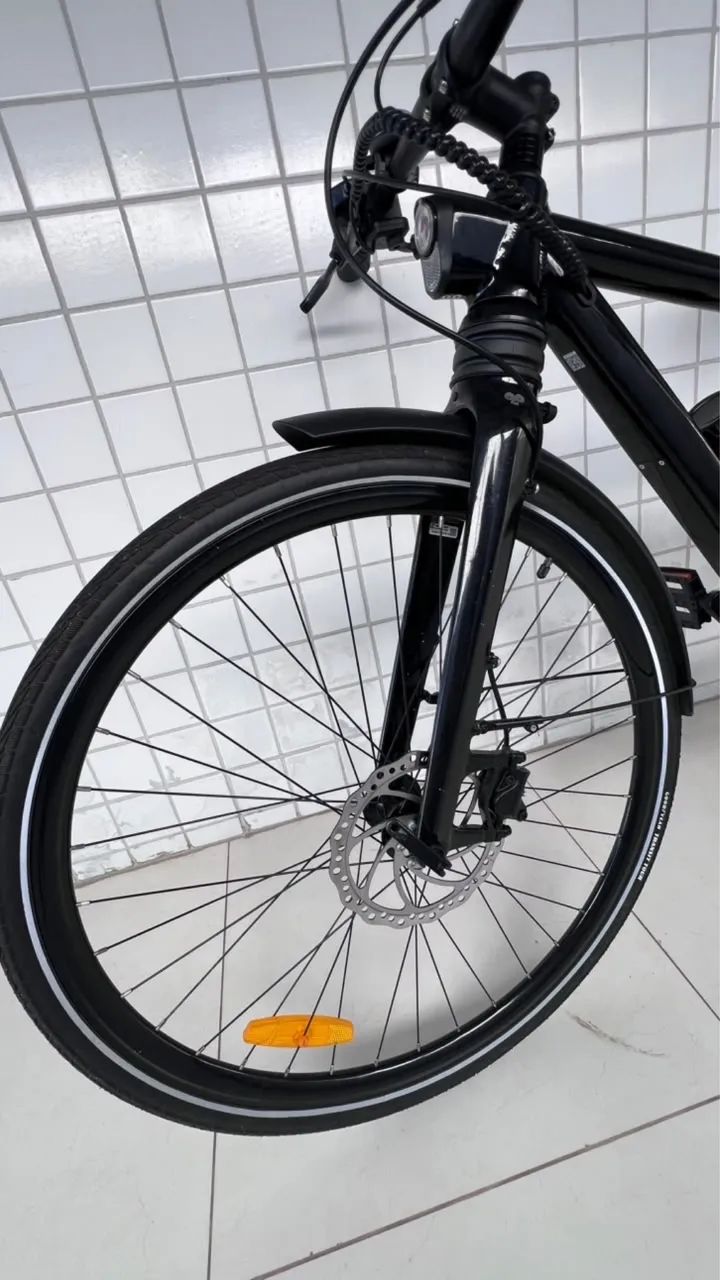 Bicicleta CALOI E-Vibe Rush pouco tempo de uso  - Foto 4