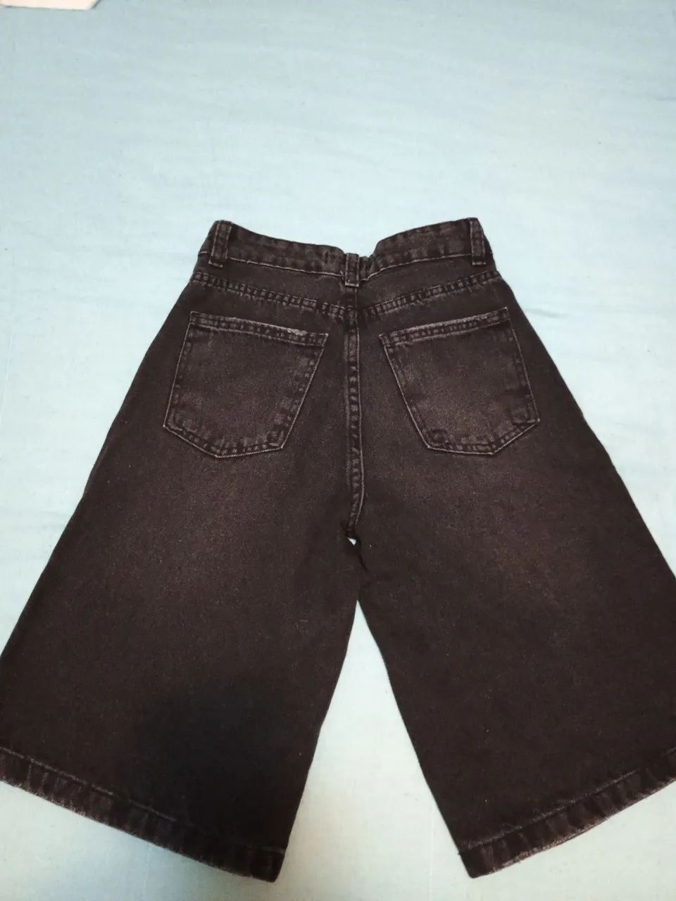 Bermuda jeans (34) usada  - Foto 3