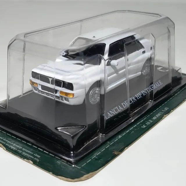 ミニカー hpi-racing 1/43 LanciaDelta HF Miniatura Lancia Delta HF Integrale Branca - Escala 1:43 Del Prado