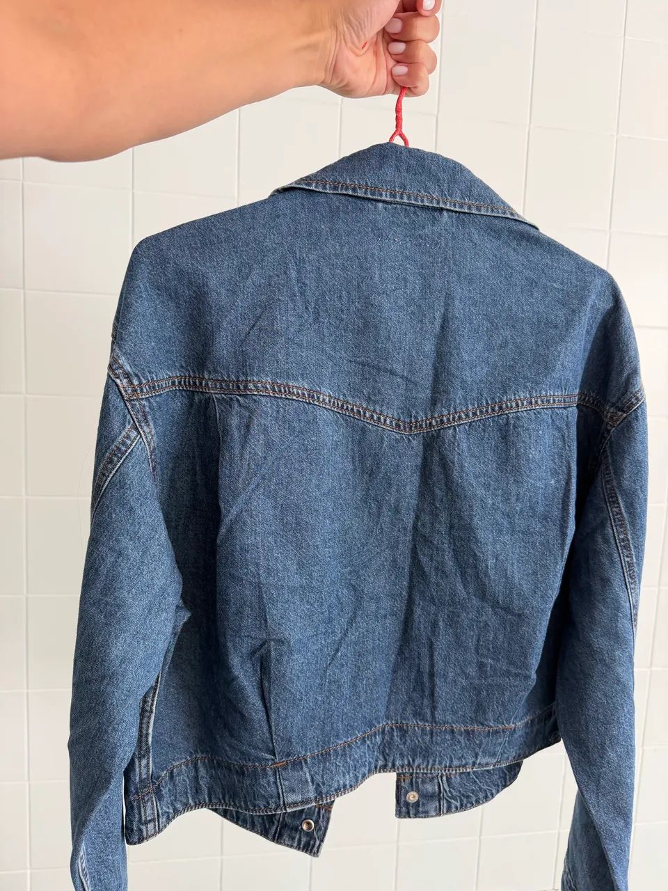 Jaqueta Jeans Levis Feminina Original M - Foto 2
