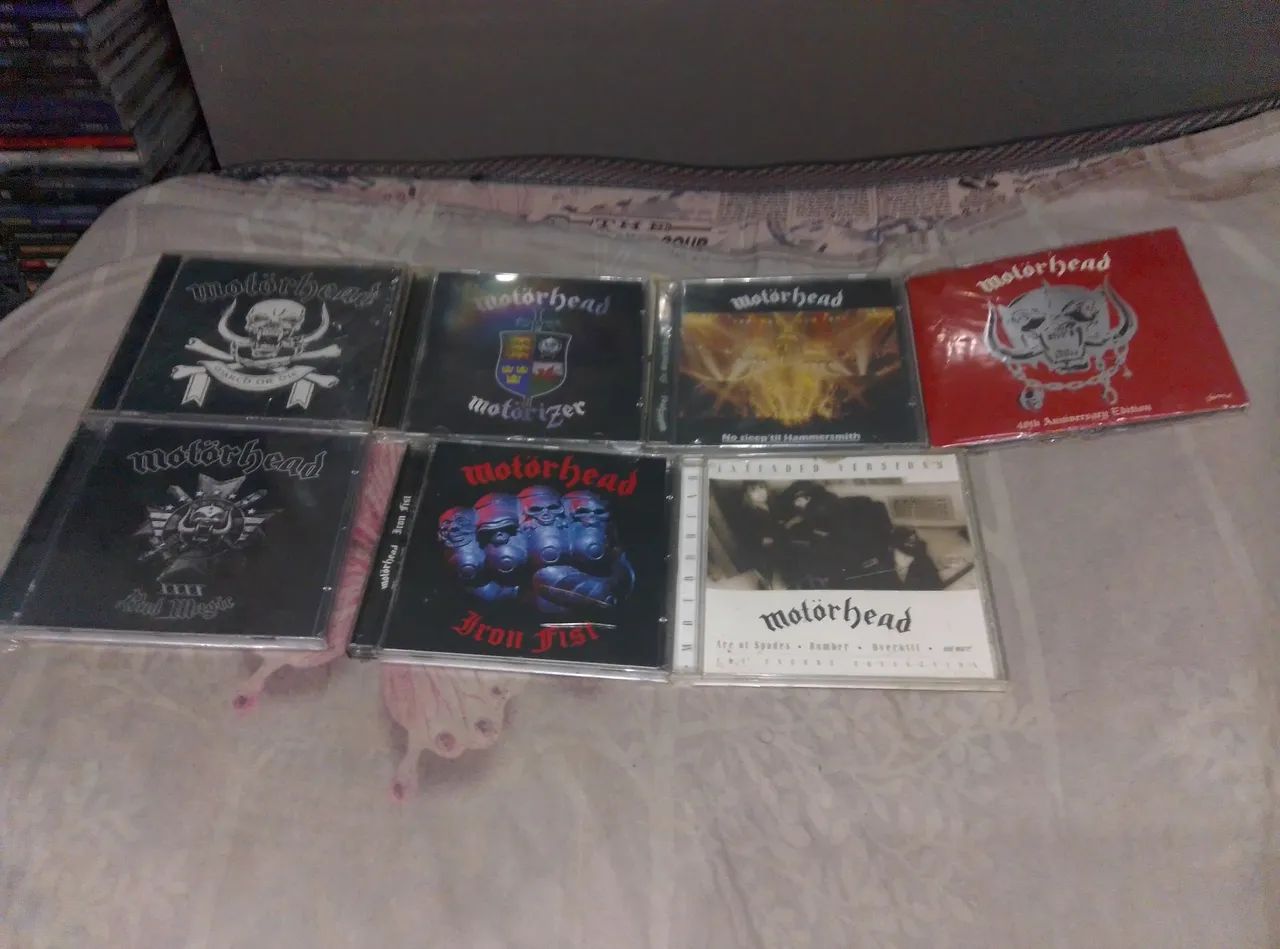 Cds - Motorhead (7cds) Nacionais + Importados. - CDs, DVDs etc