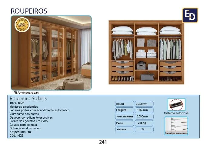 Roupeiro Solaris