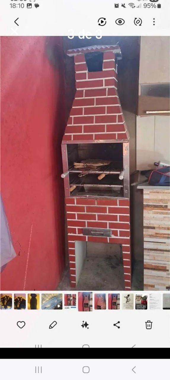 Churrasqueira pré-moldadas 